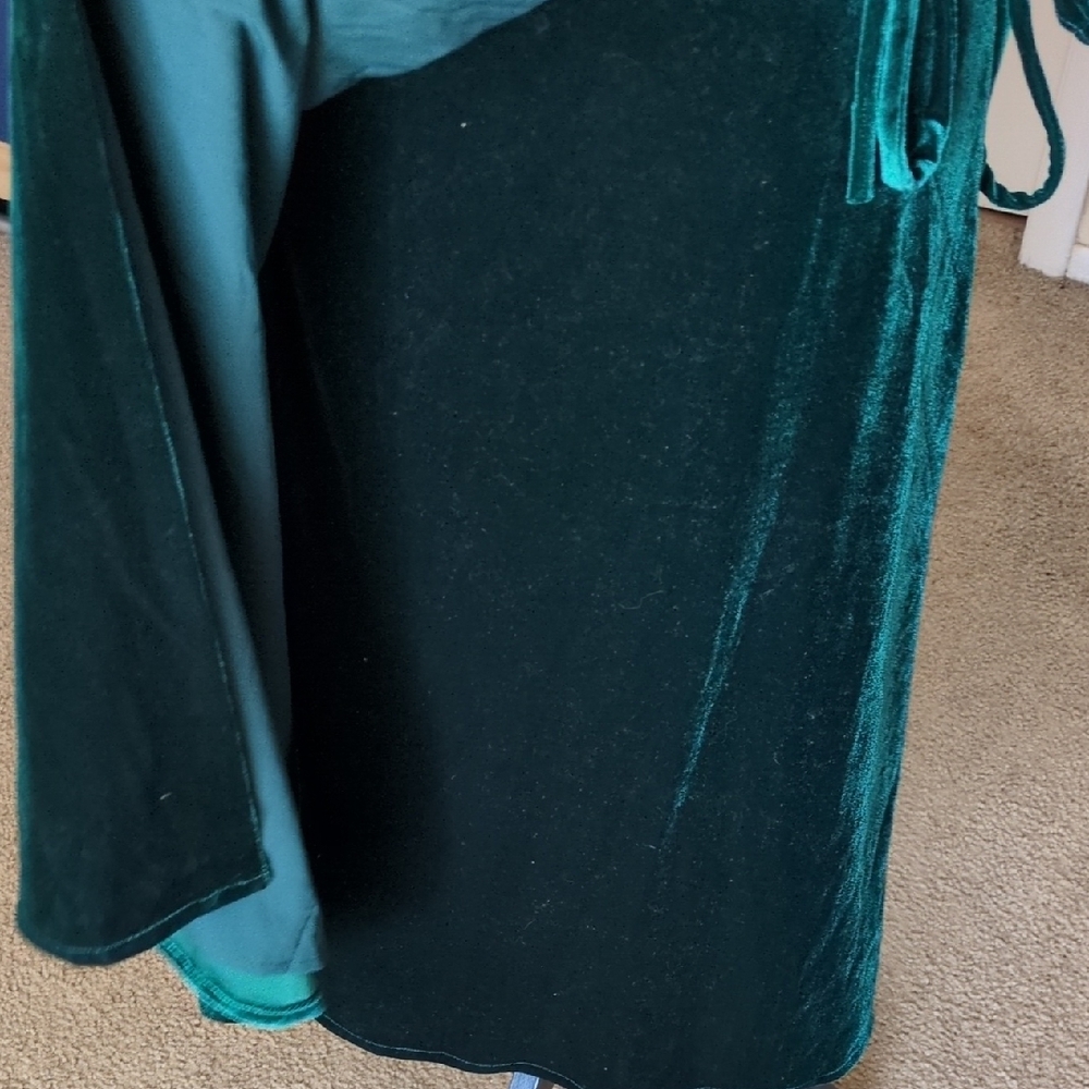 Baltic Born Deep Green Velvet Dress - Picture 7 of 11